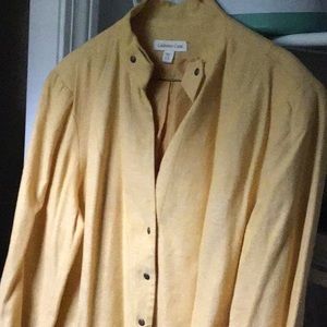 Coldwater Creek Linen Blend Jacket